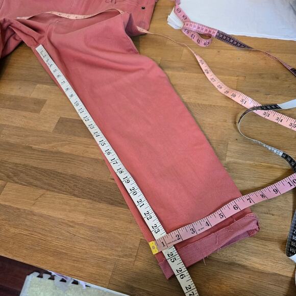 Pistola Drea Slim Straight Stretch High-Rise Jean 33 - Red Rock - Picture 12 of 12